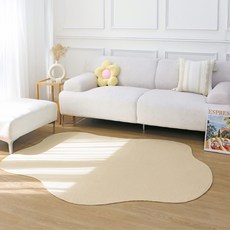 레시앙뜨 파스텔 아뜰리에 비정형 러그