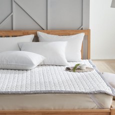 지베딩 쿨링 냉감 듀라론 쿨 패드, 그레이