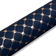 Good Given 黃金鑽石燙金捲筒包裝紙, 1個, 海軍藍