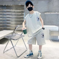 스타빈 남아용 패턴넘버 상하복 세트
