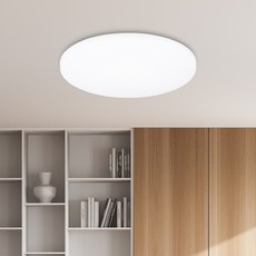 WONHA Vitson Slim Mega 圓形吸頂燈 日光色 LED36W, 白色