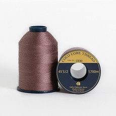 COTTONVILLE Coco Thread 優質縫紉線 45S/2 1700m, C030, 2入