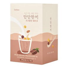 레씨 단단한끼 쉐이크 초코볼맛 단백질쉐이크, 1개, 350g