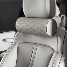 메이튼 프리미엄 메모리폼 차량용 목쿠션, 미스티그레이, 1개