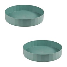 Ants Polygon 旋轉式廚房用品收納架 2入, 綠色