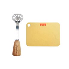 fisher-price 費雪 玉米纖維砧板+食品搗碎器組, 1套, 混合顏色