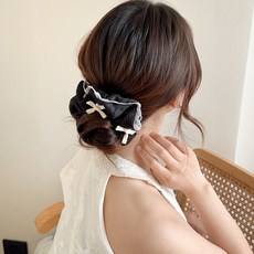 디멜디 귀여운 리본 곱창밴드