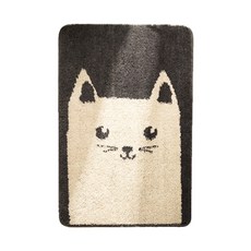 Market Pio 兔子臉浴室地墊, 款式2, 1個