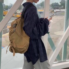 I'M MONG 女款 Tahoe 寬鬆版型格紋設計日常襯衫