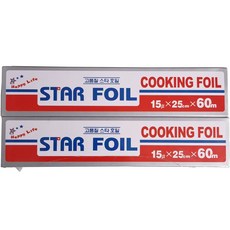 STAR FOIL 烹飪用鋁箔紙, 265mm, 2入