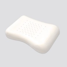 Nurihome 花生型乳膠枕頭, 單一顏色, 1個