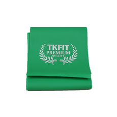TKFIT 乳膠拉伸瑜伽彈力帶 4 Steps, 綠色
