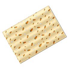 DING DONG PET 寵物角色冰凝膠涼墊, 胡蘿蔔, 1個