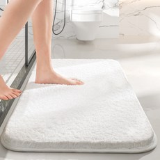 O.Laple 可水洗地墊, 白色