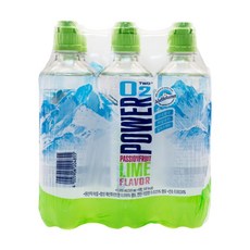 POWERO2 百香果酸橙香味, 500ml, 6個
