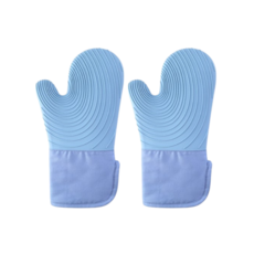 Addpure 廚房烤箱手套, 天藍色, 2個