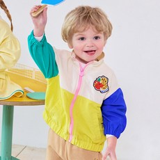 mollimelli 兒童樂高積木防風夾克