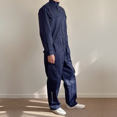 世京 春秋一件式大尺碼連身工作服