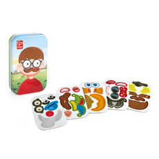 Hape 口袋桌遊 變臉磁貼, 1套, 29片