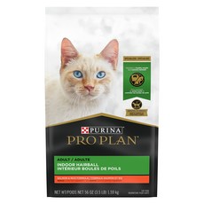 PRO PLAN 冠能 成貓用室內化毛配方乾糧, 鮭魚, 1.59kg, 1袋
