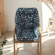 椅墊, 06 藍色招財貓