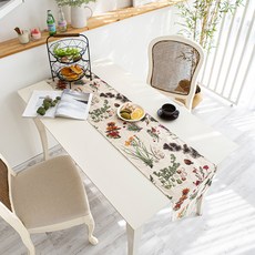 Casa L 薰衣草桌旗, 米色, 1個, 2人(150 x 30 cm)