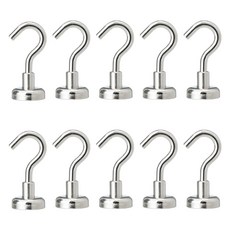 다퍼남 고리 후크 강력 마스크 걸이, 은색, 10개