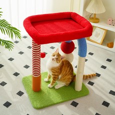 Chilshi 彩色貓跳台 小型, 1個, 混色