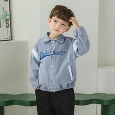 OWLEYBARN 男童款Kyle配色牛仔夾克