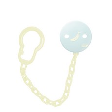 DOS 노리개젖꼭지 걸이, 블루바나나, 1개