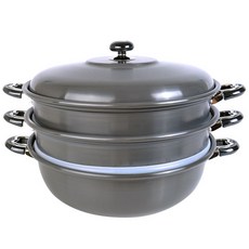 3層蒸鍋, 1個, 34厘米