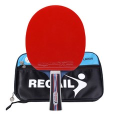 Regail Leon單訓練搖陣乒乓球球拍紅色HY231, 單品