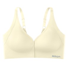 Hilton 希爾頓 深V聚攏前扣式石墨烯乳膠內衣 Q0027-YM