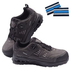 K2 Safety 輕型作業用 Delivery Guard 工作鞋 GREY + 時尚護腿套組, 1套