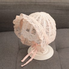 Bebeniz 幼兒款蕾絲花朵刺繡夏季遮陽帽