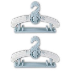 Itgom 兒童用防滑衣架, 10個, 藍色