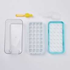 하우심플 시즌2 스택푸쉬 얼음트레이 1단 세트, 블루, 1세트