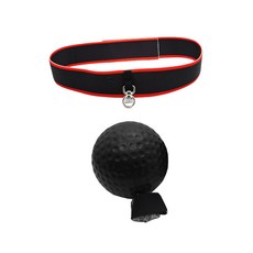 Naya Style 拳擊球頭帶套組 PU 球 YGYP-01-2, 黑色的