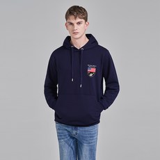 BEVERLY HILLS POLO CLUB 小徽標紅色連帽襯衫 CPG9T31