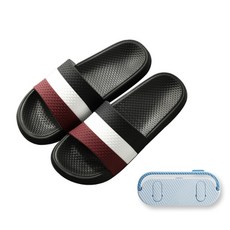 帕梅拉 粉彩浴室拖鞋 Type1 T112 + 藍色拖鞋架, 單一顏色, 1個