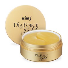 Kim's Dia Force 黃金水凝膠眼膜, 60件, 1個
