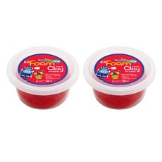 이지피아 이지 샤이니 폼클레이 2p, 빨강, 120g
