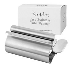 hillo 簡易 304不鏽鋼 牙膏擠壓器, 1個, 單色