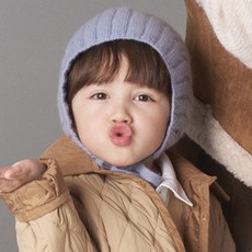 화이트샌즈 이어머플러 키즈 아리아 모자