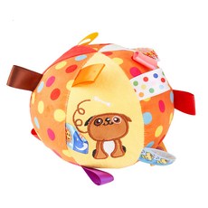 soonZAM 狗狗拔河遊戲玩具 汪汪球, 1個, 棕色