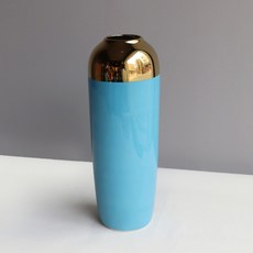 PAGE 127 Verde 雙色陶瓷花瓶 LARGE, 混合色