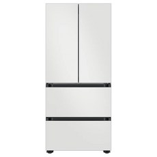 삼성전자 [색상선택형] Bespoke AI 420L 키친핏 스탠드형 김치플러스 4도어 방문설치, 코타 화이트, RQ42DB94L3AP