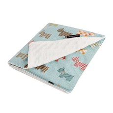 Coney Island 細纖維毯, 小狗款 藍色