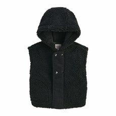 CURLYSUE 孩童毛絨寬鬆連帽背心 C214VEG80P