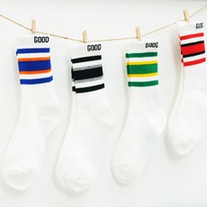 GN 兒童用 Good Luck Ringle 長筒襪 4雙組